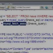 7 Using PHP To Query A MySQL Database