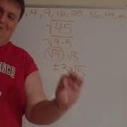 Algebra I Simplifying Square Roots