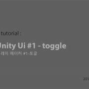 Playmaker Tutorial With Unity UI 1 Toggle