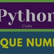 Python Unique Number For Loop In Python Python Programming Python Shorts Shorts Ytshorts