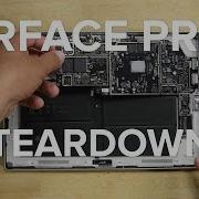 The Microsoft Surface Pro 5 Teardown