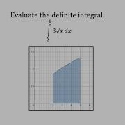 Evaluate A Definite Integral Square Root Function