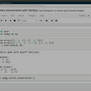 04 Calculating Nash Equilibia Using Vertex Enumeration In Nashpy Legacy Older Version Of Nashpy