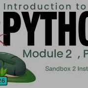 Python Spring 2026 Module 2 5 Sandbox 2 Instructions