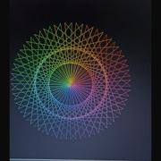 Draw Amazing Star Circle Animation Using Python Python Shorts