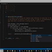 Morse Code Python 3 Module List Comprehension If Name Main Clip 3