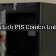 Bambu Lab P1S Combo Official Unboxing