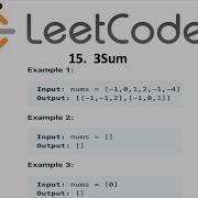 LeetCode 15 3Sum In Javascript