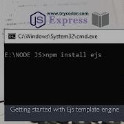 Getting Started With Ejs Template Engine