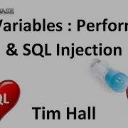 Bind Variables For Performance And Protection Against SQL Injection