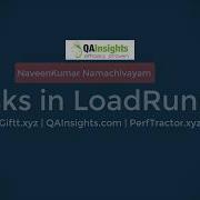 Learn LoadRunner Series 28 Tasks In LoadRunner