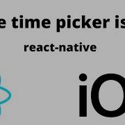 How To Fix DateTimePicker Opening Issue In IOS React Native