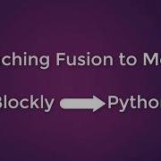 How To Make Your Fusion Robot Move Forwards Using Blockly And Python