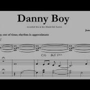 Jacob Collier Danny Boy Transcription