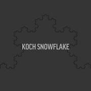 P5 Javascript Sketch Koch Snowflake