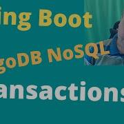 Spring Boot And MongoDB Transactions