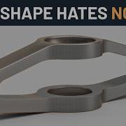 Эта форма ненавидит нгоны урок по моделированию твёрдых поверхностей в Blender