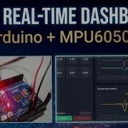 Arduino MPU6050 Real Time Dashboard With Python Flask HTMX