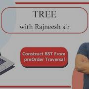 Construct Binary Search Tree From PreOrder Traversal Leetcode 1008 Solution