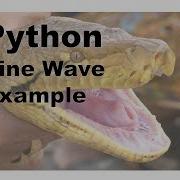 520 Python Sine Wave Graphic Example