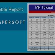 How To Create Table Report With Jasper Soft Studio