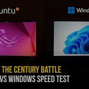 Windows VS Linux Ubuntu Boot Time And RAM Usage Quick Performance Test On NVMe SSD