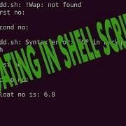 Shell Script Floating Value Operation Arithmetic Operation On Floating Value In Shell Script