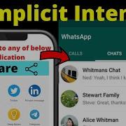 Implicit Intent In Android Implicit Intent Example Implicit Intent In Android In Hindi 9