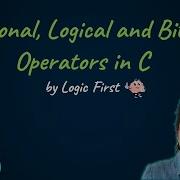 Relational Logical And Bitwise Operators In C Tamil தம ழ