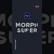 Morph Words Into Other Words Transition In After Effects Tutorial