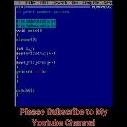 C Program To Print Number Pattern Shorts Reels Coder Coding Code