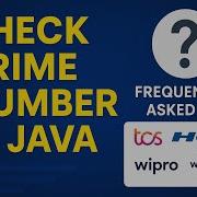 Check If A Number Is Prime In Java Instantly