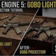 Unreal Engine 5 Как создать GOBO источники света урок по проекции текстур