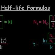 Understanding Half Life Formulas With Example