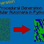 Procedural Generation Cellular Generation In Python Pygame Explanation Code