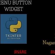 T 39 MENUBUTTON WIDGET In Tkinter Combination Of Button Menu Widgets
