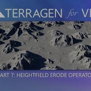 Terragen For VFX Part 7 Heightfield Erode Operator