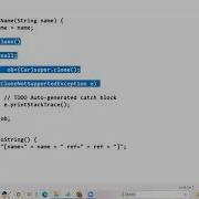 Core JAVA 28 Object Cloning