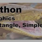 512 Python Simple Rectangle Code Graphics