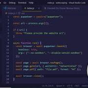 Node Js Pupeteer Web Scraping Taking PDF Of Any Website In Javascript