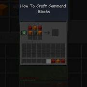 THIS Is How To CRAFT COMMAND BLOCKS In MINECRAFT Shorts
