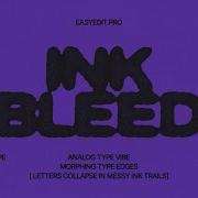 Ink Bleed Typography DaVinci Resolve Template