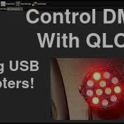 Как управлять DMX освещением с компьютера с помощью адаптеров QLC и UDMX