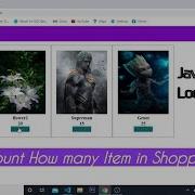 How To Count Product In Cart With Local Storage With HTML And JavaScript