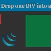 Drag Drop One DIV Into Another Div Using JQuery Mouse Events