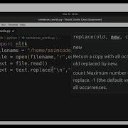 Python NLTK To Divide Sentences Into Words Tokenization