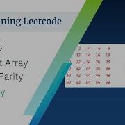 Explaining Leetcode 905 Sort Array By Parity Easy Different Solutions Including 0ms