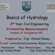Assignment 3 Chapter 2 Streamflow Measurements
