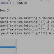 Учебное пособие по VB Express 2012 Desktop часть 7 Форматы ToString