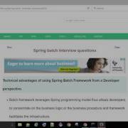 Technical Advantages Of Using Spring Batch Framework From A Developer Perspective Javapedia Net